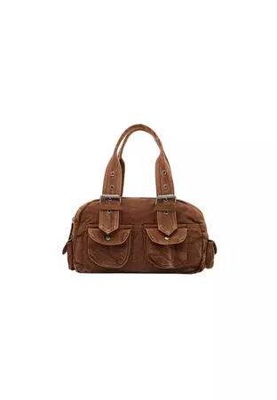 Denim bag with pockets - Women's See all | Stradivarius United States