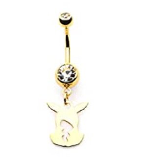Pikachu Belly Button Ring