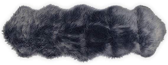 Amazon.com: Nouvelle Legende Faux Fur Sheepskin Premium Rug Duo (23 in. X 73 in.) Tan: Home & Kitchen