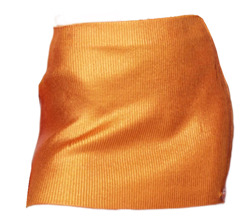 diesel orange mini skirt