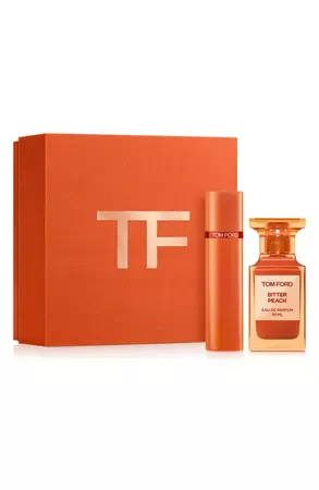 TOM FORD Private Blend Bitter Peach Eau de Parfum Set with Atomizer | Nordstrom