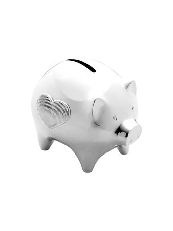 Vera Wang for Wedgwood Baby Collection Piggy Bank at John Lewis & Partners