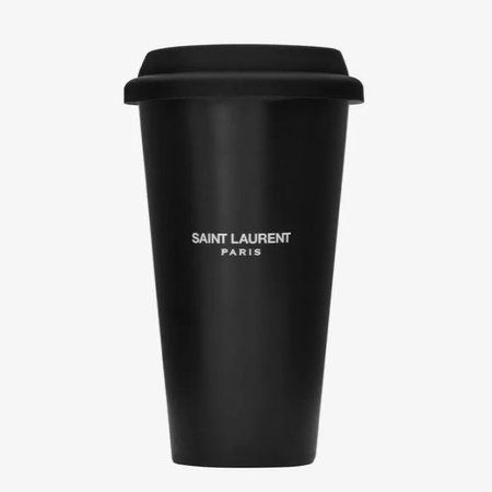 Saint Laurent coffee cup