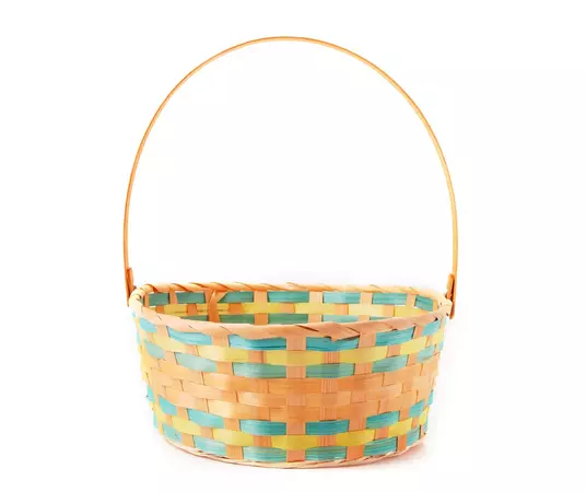 orange easter basket