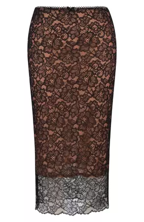 HOUSE OF CB Lace Pencil Skirt | Nordstrom