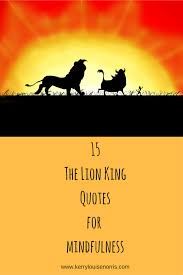 lion king quote - Google Search