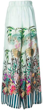 Black Coral Palace Jungle trousers
