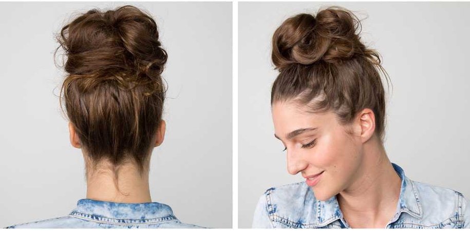 The Easiest Messy Bun in the World! | Beautylish