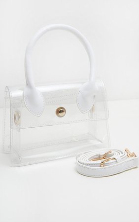 Clear Mini Grab Bag | Accessories | PrettyLittleThing
