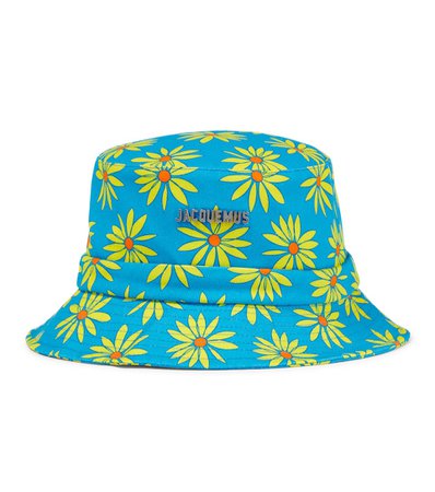 Jacquemus - Le Bob Gadjo floral bucket hat | Mytheresa