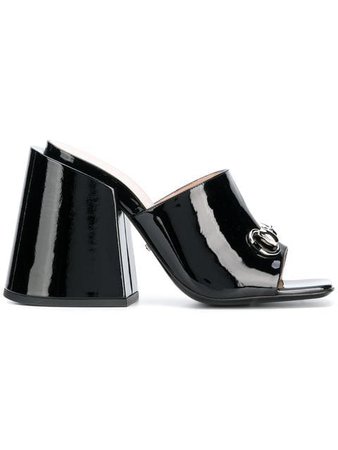 Gucci high-heeled slides $890 - Buy Online SS19 - Quick Shipping, Price