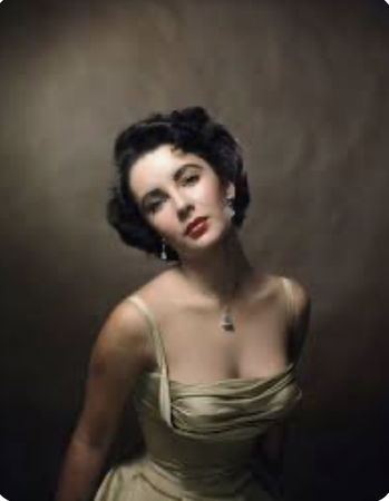 Elizabeth Taylor old Hollywood glamour