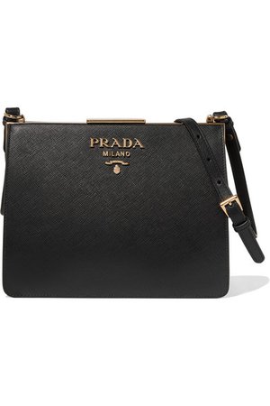 PRADA Frame textured-leather shoulder bag£1,450