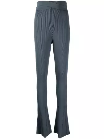 Shop Dion Lee cross-rib leggings with Express Delivery - FARFETCH
