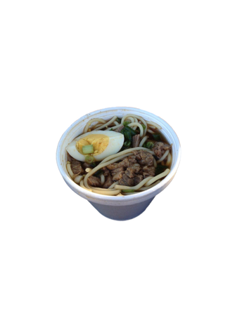 Yakamein old sober soup noodles food