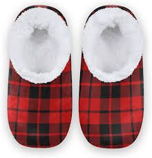 red and black slippers - Google Search