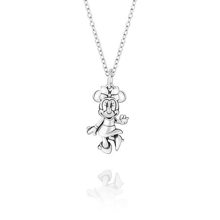 Figura de colar Minnie Mouse em prata, Chamilia