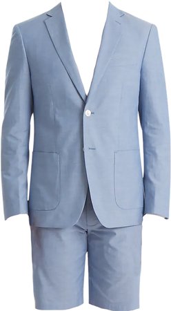 Mens Light Blue Suit