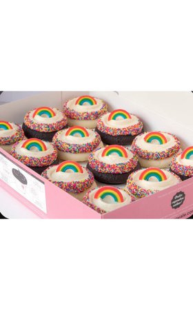 rainbow cupcakes 🧁🌈