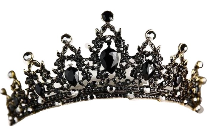 black tiara