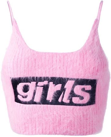 pink black top "girls"