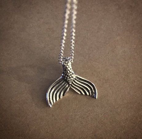Mermaid Tail Necklace - Sterling Silver – Curiology Ltd