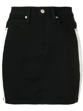 Calvin Klein Jeans side-stripe skirt £98 - Shop Online - Fast Global Shipping, Price