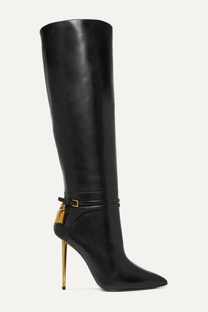 TOM FORD | Leather knee boots | NET-A-PORTER.COM
