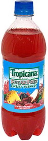 Tropicana Sugar Free Fruit Punch - 20 oz, Nutrition Information | Innit