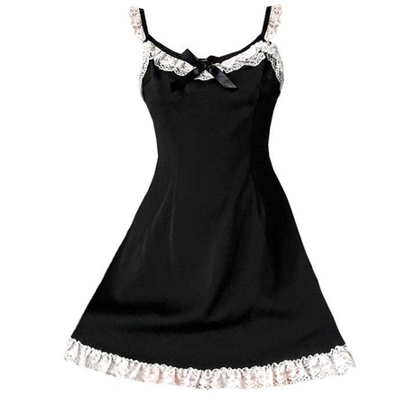 French Maid Slip Dress - Boogzel Apparel