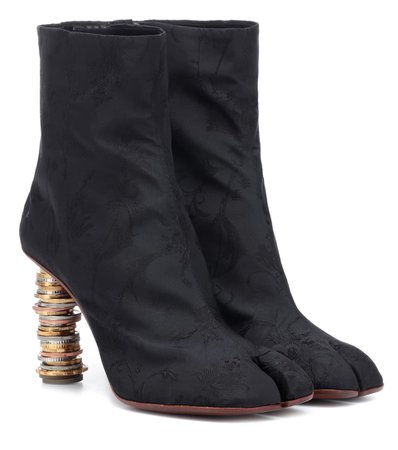 Vetements - Split-toe coin ankle boots | Mytheresa