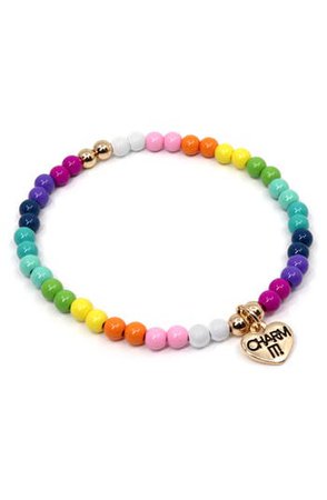 CHARM IT!® CHARM IT® Rainbow Stretch Beaded Bracelet | Nordstrom