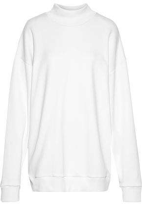 Marques' Almeida Oversized Cotton-blend Fleece Turtleneck Sweatshirt