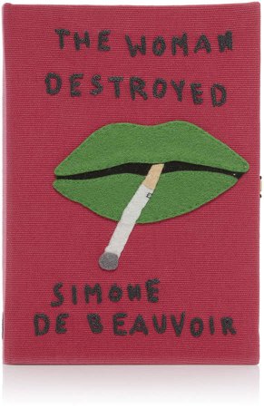 Olympia Le-Tan The Woman Destroyed Book Clutch