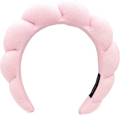 Amazon.com : Xiaoxin Makeup Headband Spa Headband for Women, Sponge Spa Headband for Washing Face, Skincare Headband Puffy Spa Headband, for Face Washing, Makeup Removal, Shower, Skincare (pink) : Beauty & Personal Care