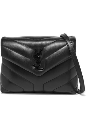 SAINT LAURENT | Loulou quilted leather shoulder bag | NET-A-PORTER.COM