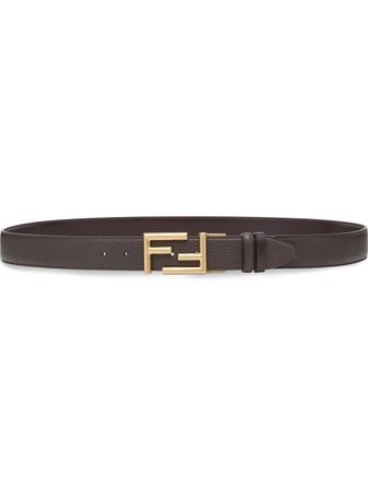 Shop Fendi logo buckle belt with Express Delivery - FARFETCH