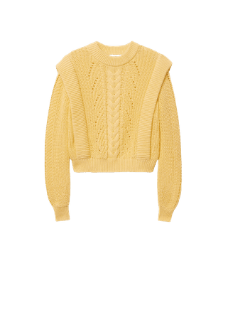 Mango Knit cotton sweater