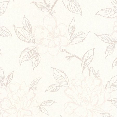 Graham & Brown Bloom Cream/Beige Wallpaper | The Home Depot Canada