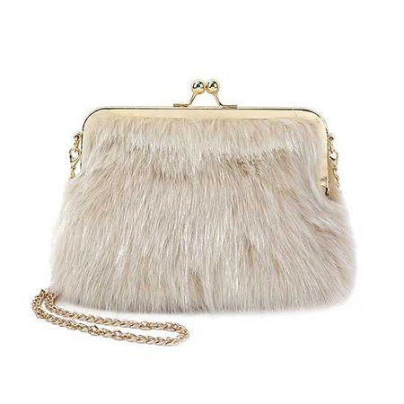 Olivia Miller Iselle All Over Fur Shoulder Bag - JCPenney