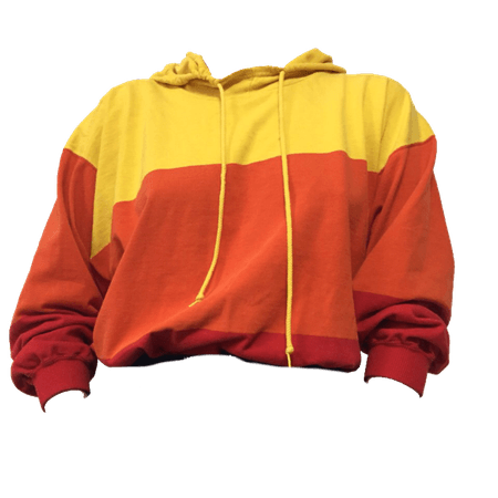 warm colors pullover