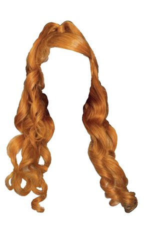Honey Ginger Half Up/ Half Down Curly Lace Front Wig
