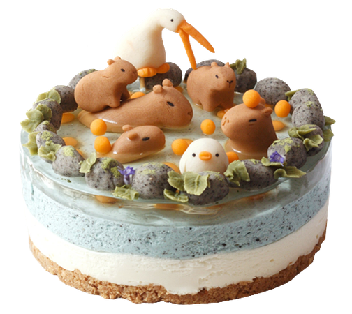 Capybara Hot Spring Cheesecake