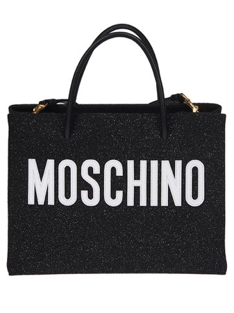 Moschino Glitter Shopping Bag