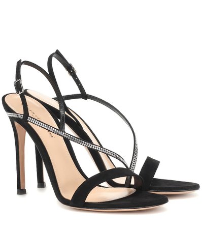 Gianvito Rossi - Exclusive to Mytheresa – Manhattan 105 suede sandals | Mytheresa