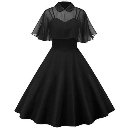 Pinterest - Style: Vintage : Material: Polyester/Spandex : Silhouette: A-Line : Dress Type: Fit and Flare Dress/Swing Dress : Dre | swing dress