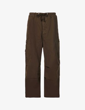 JADED LONDON - Parachute wide-leg high-rise cotton trousers | Selfridges.com