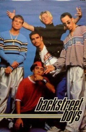 ORIGINAL 1998 BACKSTREET BOYS POSTER FUNKY #7500 NEW NIP 22X34 FREE SHIPPING | eBay
