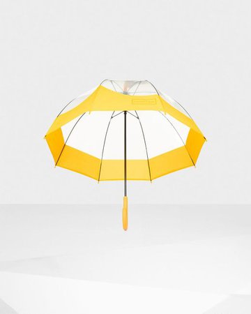 Lyst - HUNTER Original Moustache Bubble Umbrella in Yellow