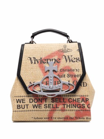 Vivienne Westwood Orb-plaque Backpack - Farfetch